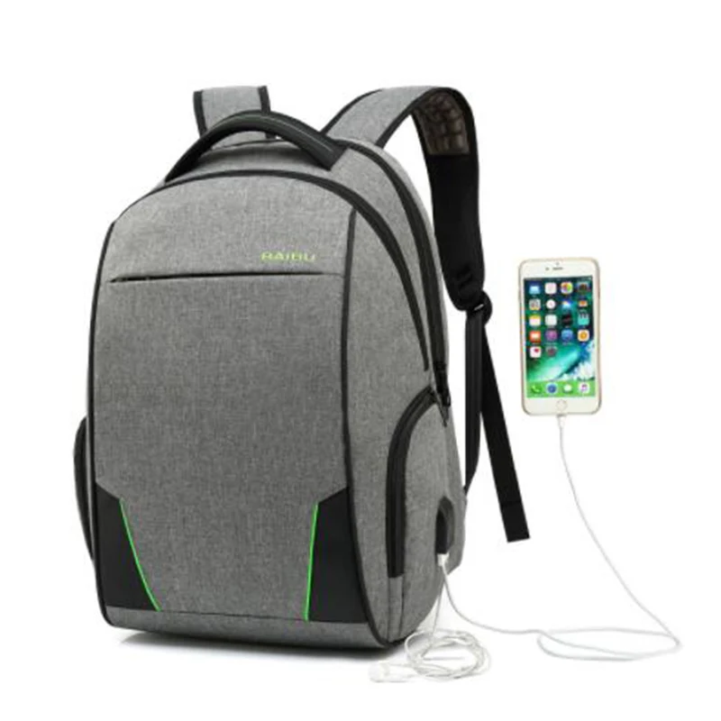 

OZUKO Male Backpack USB Charge Laptop Notebook Backpack Men For Teenager Schoolbags Multifunction Waterproof Travel Mochila 2018