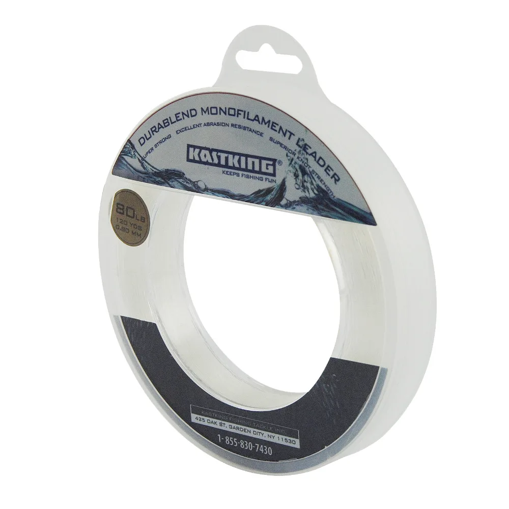 KastKing 120Yds/110 M DuraBlend حيدة زعيم خط 0.40-1.40mm المياه المالحة النايلون خط 2019 صدمة كبيرة قوة خيط صنارة الصيد KastKing 120Yds/110 M DuraBlend حيدة زعيم خط 0.40-1.40mm المياه المالحة النايلون خط 2019 صدمة كبيرة قوة خيط صنارة الصيد