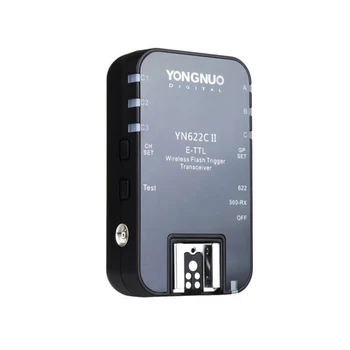 

Yongnuo YN-622C II Wireless E-TTL HSS Flash single Trigger Reciever for Canon 1100D 1000D 650D 600D 550D 7D 5DII 50D