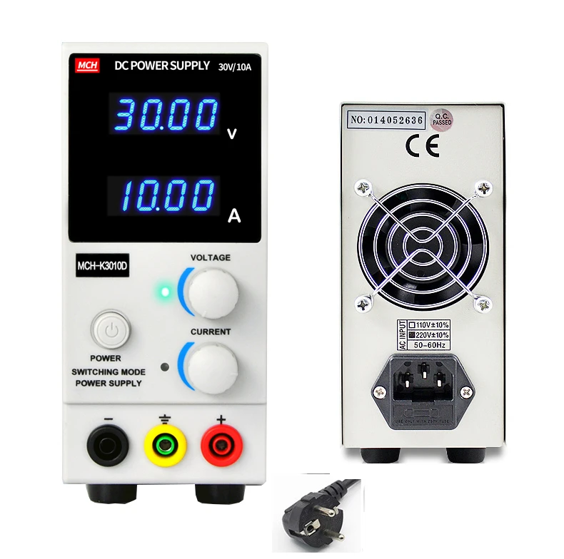 MCH-3010D 4-значный дисплей источник питания постоянного тока 30 в 10 А цифровой