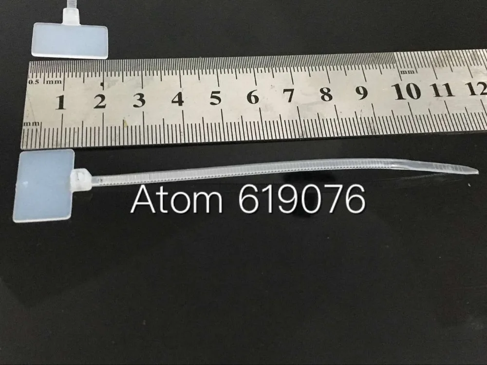 2 5*100 мм 100 шт. Почтовые СВЯЗИ запись на Ethernet RJ45 RJ12 кабель питания этикетки бирки|zip