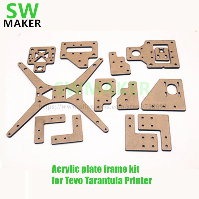 SWMAKER Tarantula Printer acrylic plate frame kit for Tarantula 3D