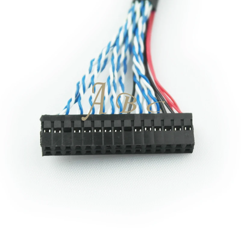 250 мм LVDS кабель FIX 30P D8 фиксации 30Pins двойной 2ch 8bit 1 0 шаг для 17 &quot 21&quot ЖК дисплей