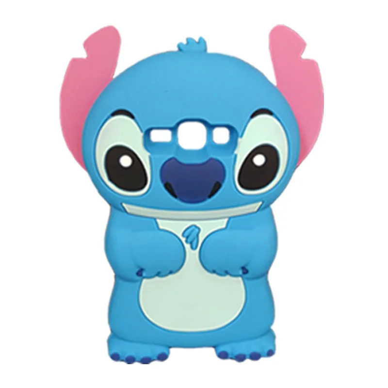 Para Samsung Galaxy J1 2016 3D de dibujos animados suave de silicona cubierta del teléfono para Samsung Galaxy J1 (2016) j120F J120 Funda Coque