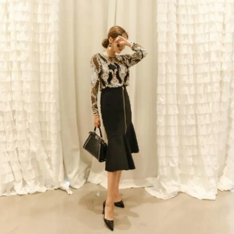 HIGH QUALITY New Runway Designer Tops Women's