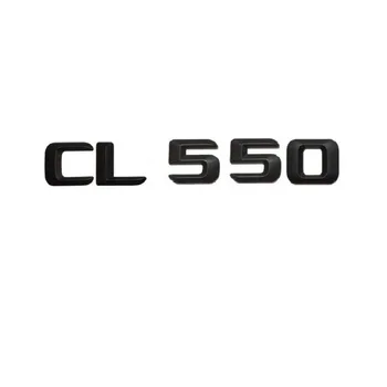 

Matt Black " CL 550 " Car Trunk Rear Letters Words Number Badge Emblem Decal Sticker for Mercedes Benz CL Class CL550