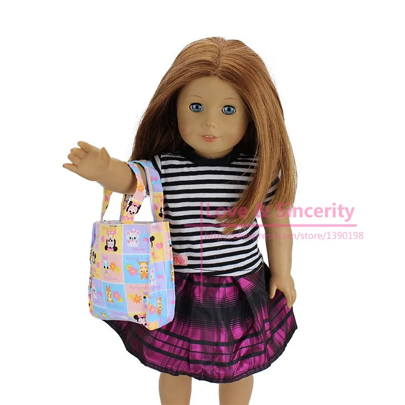 

Fahsion Clothes Handbag Fit For 18 " American Girl, Dolls Accessoires