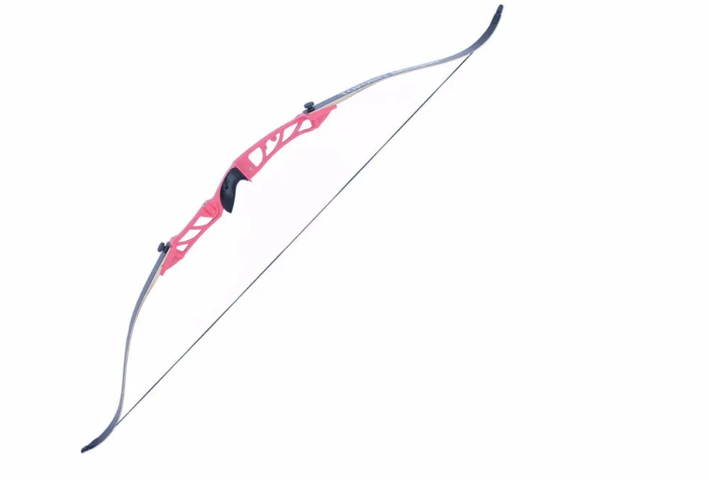 

Archery Recurve Bow Aluminum Alloy Bow Handle Takedown Fiberglass Limbs 68"lenght 18-38LBS Right Hand shooting