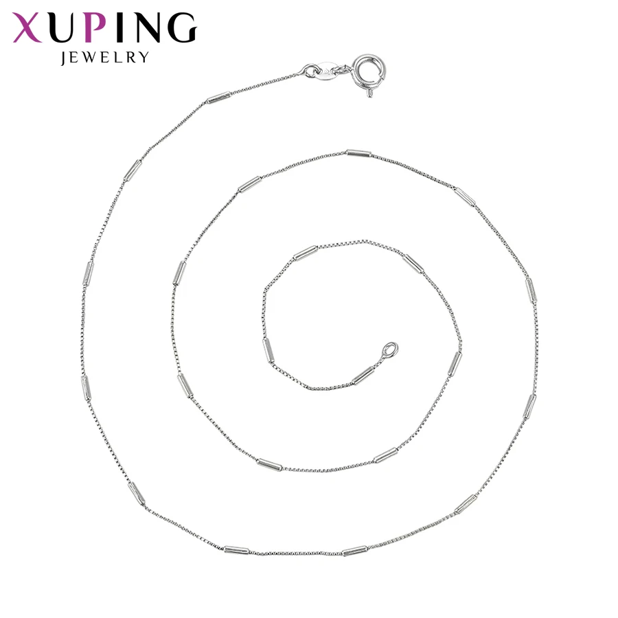 

Xuping Elegant Exquisite Necklace Popular Design Long Necklace Women Christmas Jewelry Gift for Party S74,1-44221