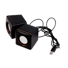 USB DC 5 V 3,5 мм Динамик мини Портативный USB аудио музыкальный плеер с динамиком для iPhone MP3 портативных ПК Саундбар