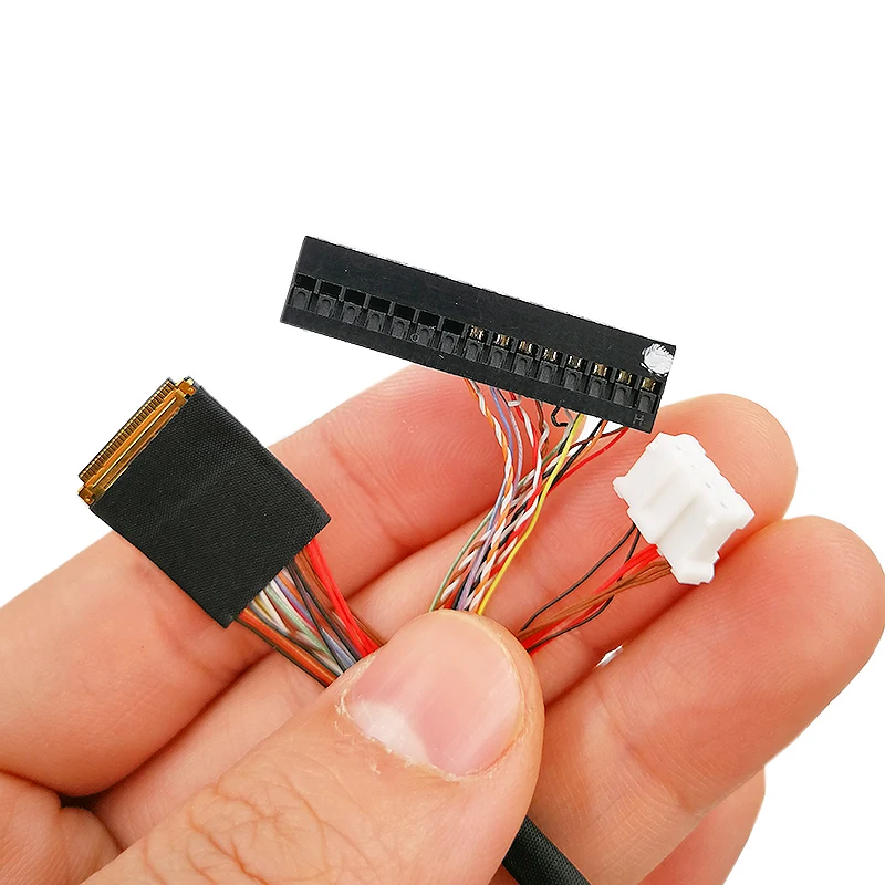 I-PEX 20525-030E-02 булавки шаг 0,4 мм 1ch 6bit 30P кабель низковольтной дифференциальной передачи сигналов для Ipad 2 9,7 дюйма LP097X02 SLQ1 SLQ2 slqe SLN1 SLP1 ЖК-дисплей Дисплей