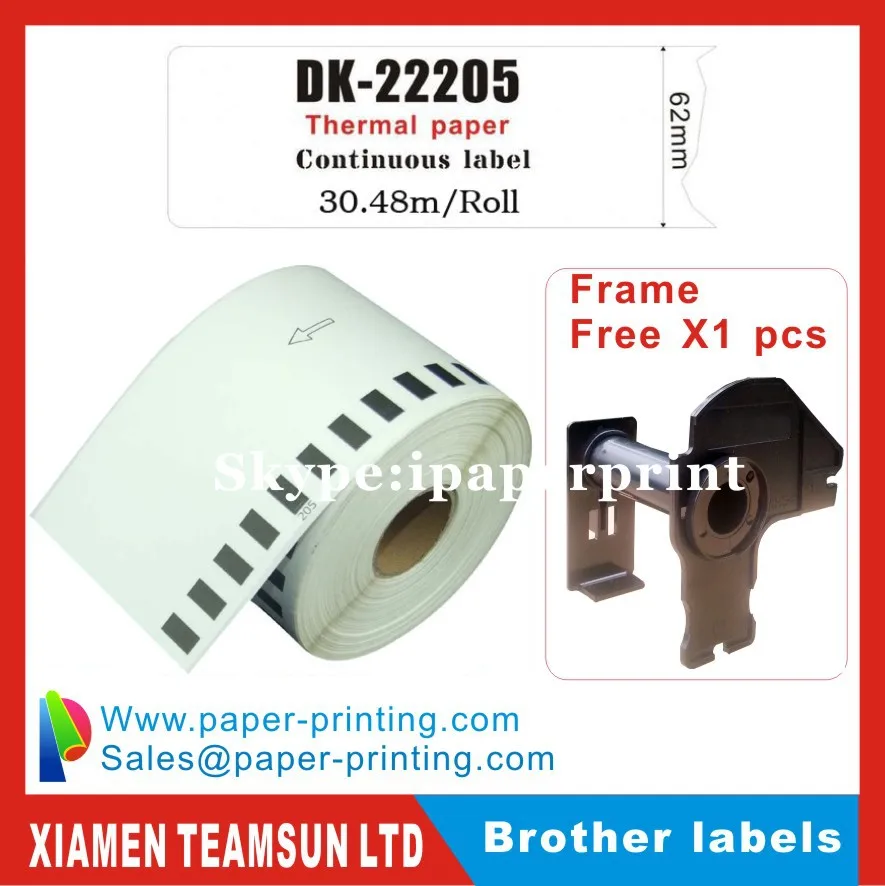 Pack of 3 Brother Compatible Labels DK-11208 with 1x Re-useable Cartridge