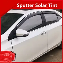 1,52 m x 30 m Ventana de tinte de película de vidrio aislamiento térmico tasa 88% láminas de ventana comercial y espátula Solar película Solar 100ft(China)