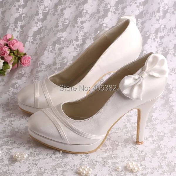 cream platform shoes