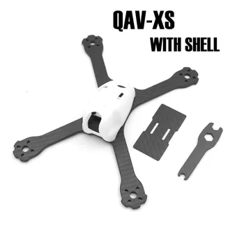 

QAV-XSL Carbon Fiber 220 220mm Stretch-X with PC shell Quadcopter Frame Kit 4mm Arm + PDB Board for FPV Racing Drone QAV-X