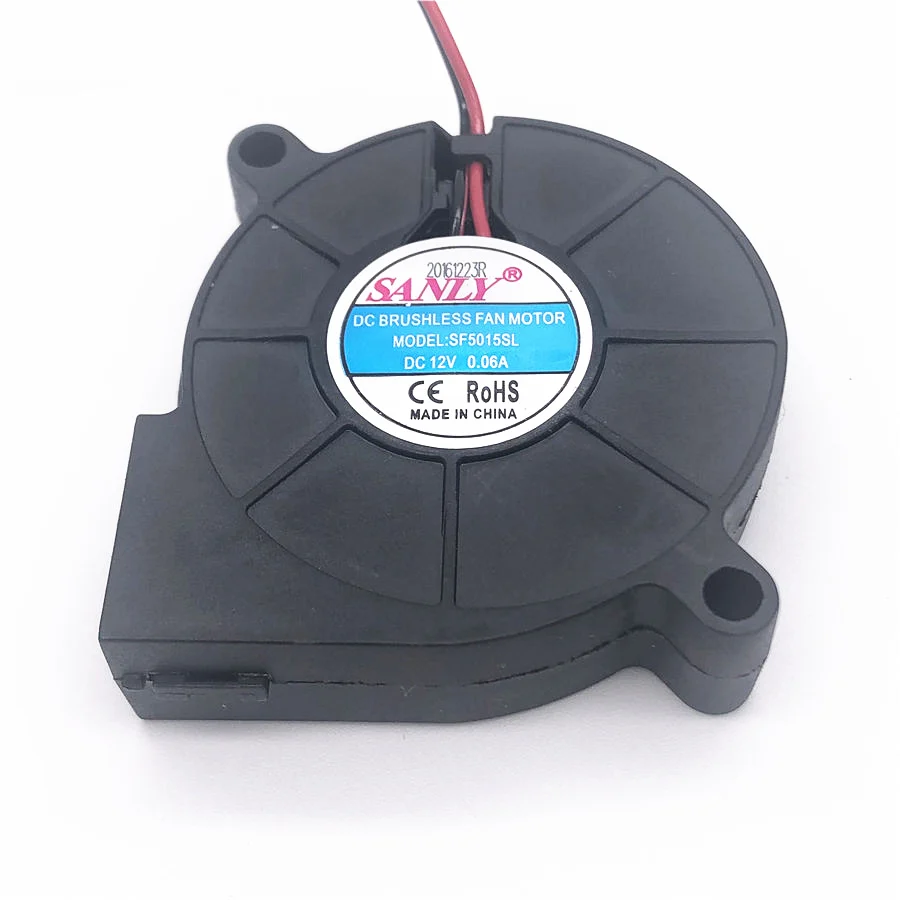 SANLY SF5015SL 12 В 24 0 06a 5 см 5015 дюйма 50x50x15 мм промышленный вентилятор для увлажнителя