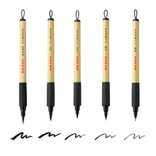 Красивая буквенная ручка мягкая кисть для письма может добавить чернила ручка довольно небольшая обычная для письма мягкая голова чернильное перо имитация кисть для письма