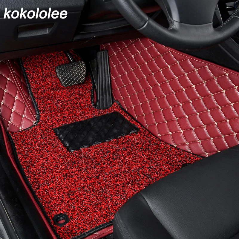 Автомобильные коврики kokololee на заказ для honda accord 2003 2007 2019 city jazz crv civic stream elysion
