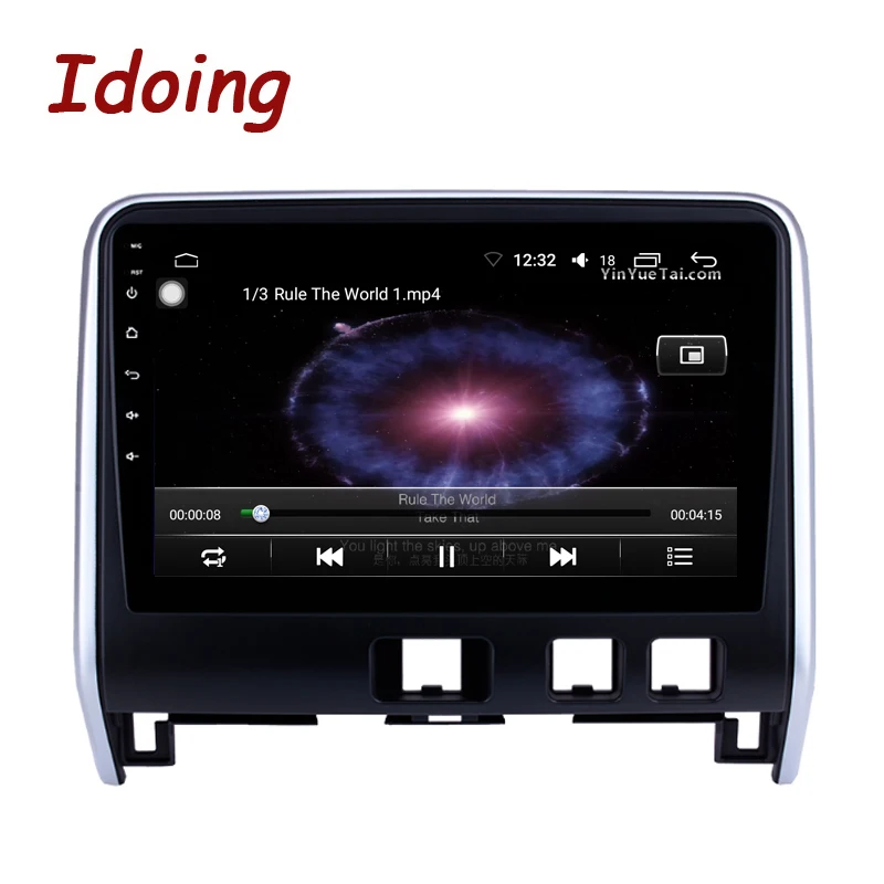 Clearance Idoing 10.2" 2.5D IPS Car Android 8.0 Radio Video Multimedia Player Fit Nissan Serena 2016-2018 4G+64G Octa Core GPS Navigation 1