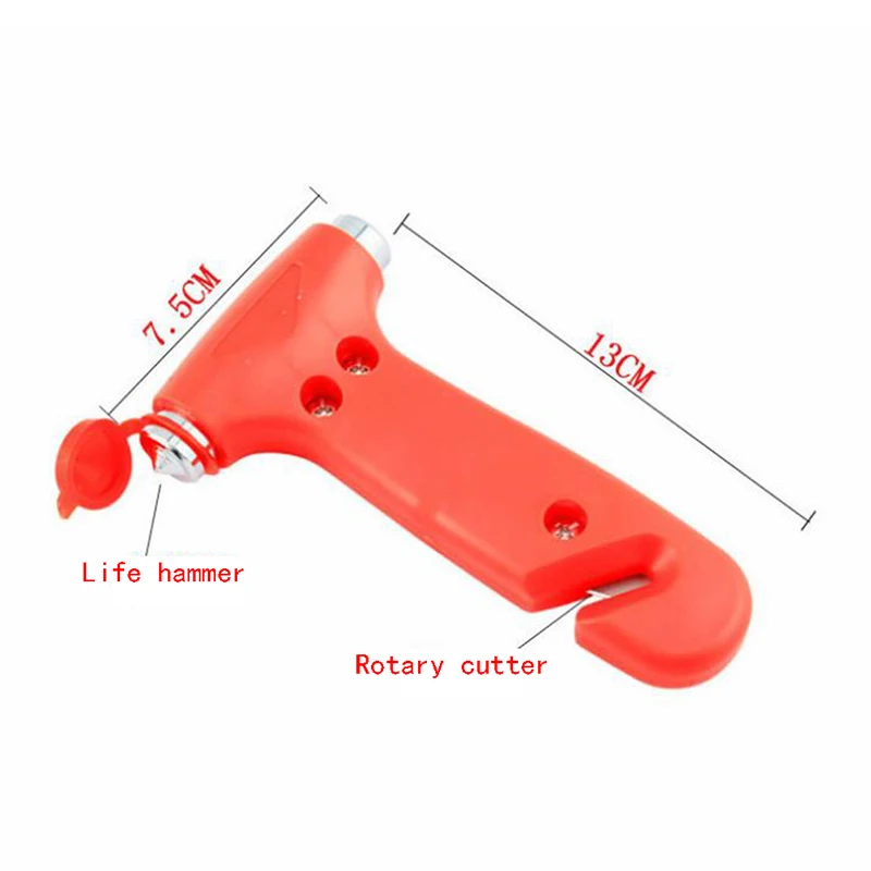 Безопасности автомобиля молоток Спасательные Побег Аварийные молотки ремня Резак окно BreakerRescue Молот автомобилей emergency rescue комплект