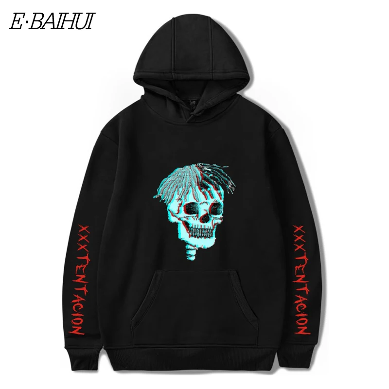 

HRevenge Kill Fashion skulls Hoodies Men/Women hip hop XXXTentacion Sweatshirt Vibes Forever Traksuit Fleece Pullover Hoody W03