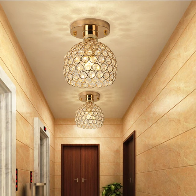 Éclairage de hall d'entrée de lampe de plafond de couloir d'allée avec  lumière neutre 5W