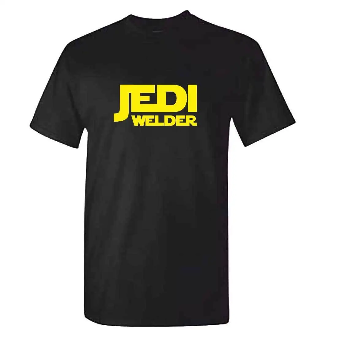 Jedi Welder TShirt - Mens Star Wars Starwars Gift Present Tools Metal Worker Free shipping Harajuku Tops Fashion Classic Unique | Мужская