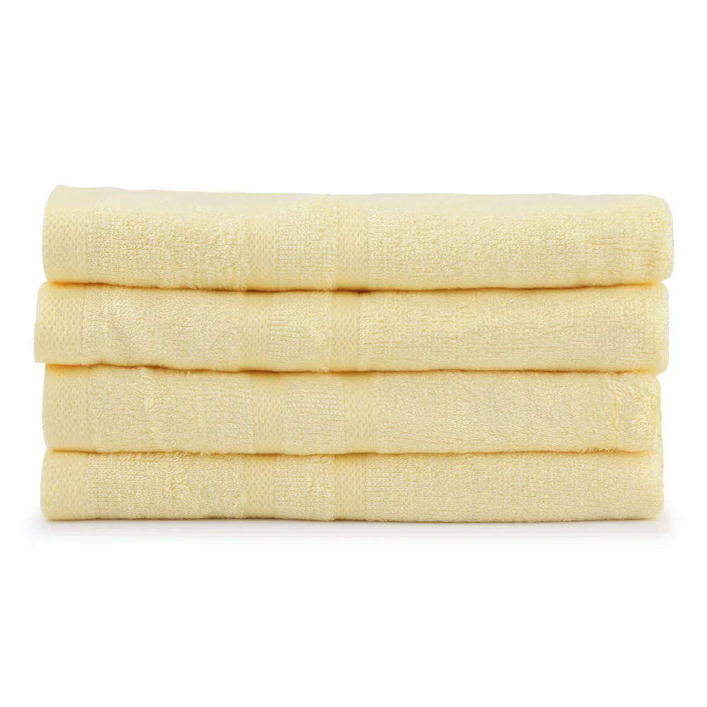 4pcs Bamboo Fiber Bath Towels for Salon Naturally Hypo allergenic