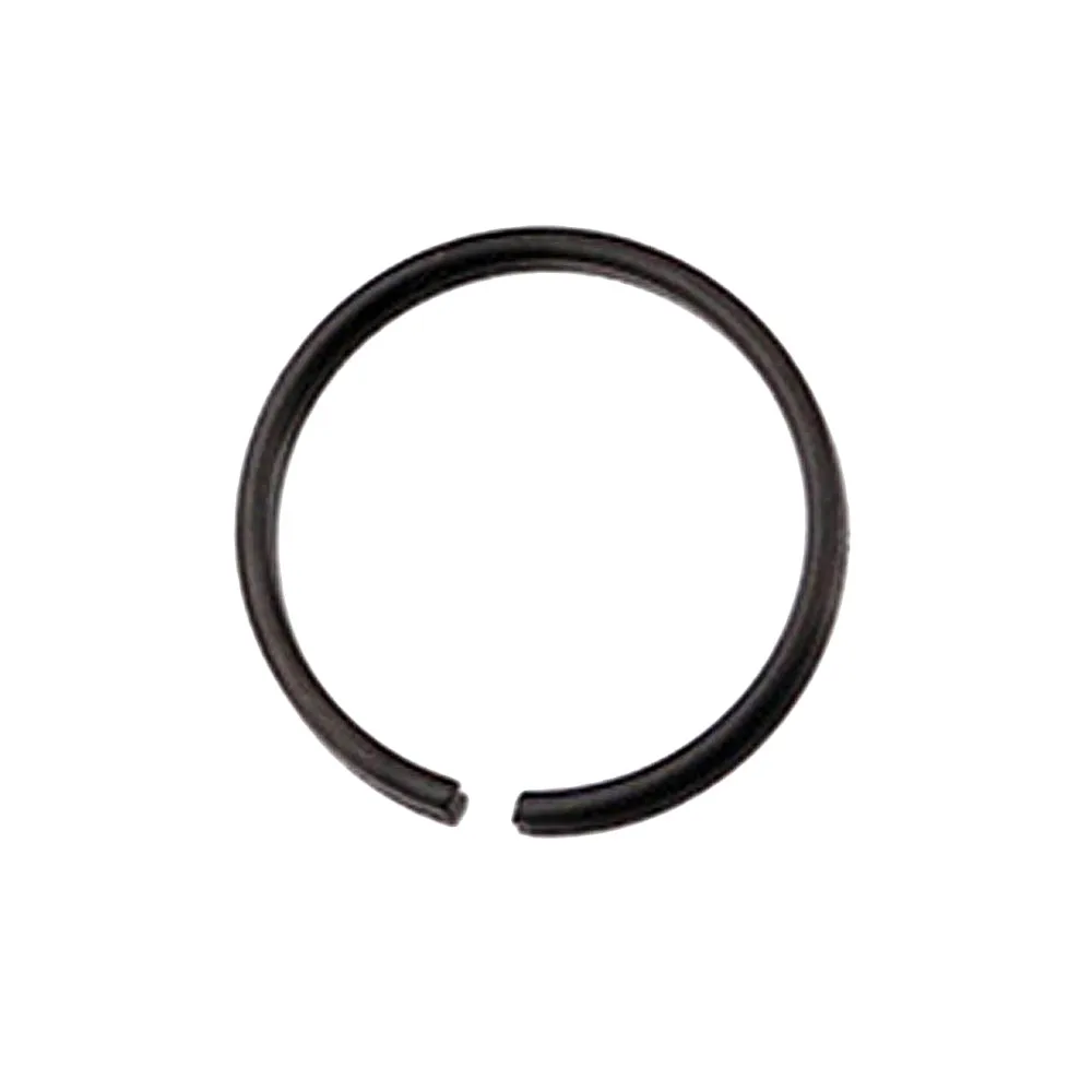 Новое поступление, модное специальное круглое кольцо для пирсинга носа из нержавеющей стали, серьги-гвоздики, носовая перегородка для декора одежды#35 - Окраска металла: BK8