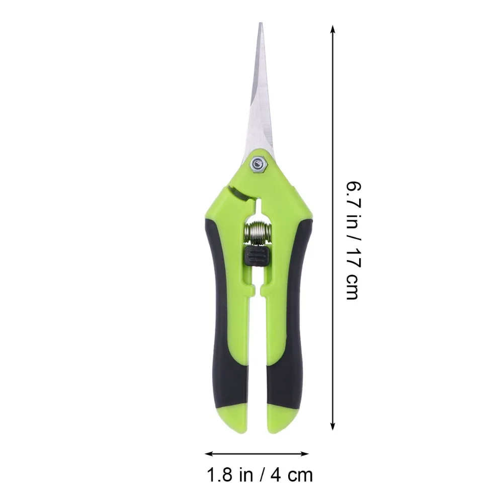 Garden 2 Pcs Plastic Gardening Shears Handle Scissors Portable Pruning Tools Gardening Scissors for Orchards Branches Garden 2 Pcs Plastic Gardening Shears Handle Scissors Portable Pruning Tools Gardening Scissors for Orchards Branches