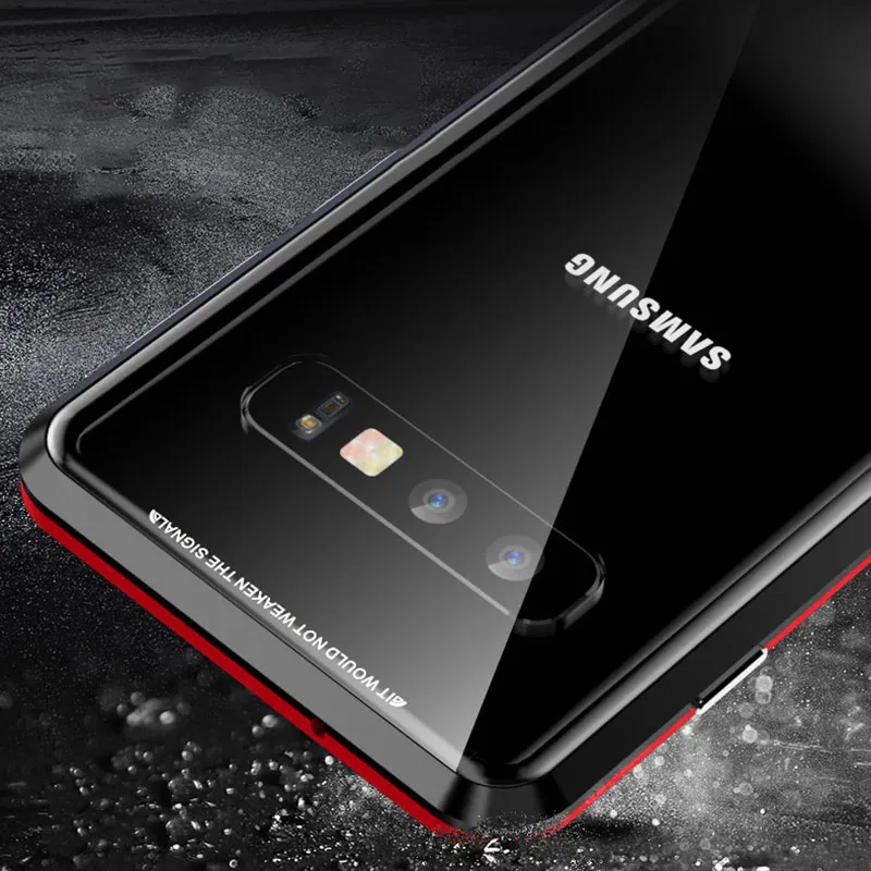 BFOLLOW 360 магнитный чехол для samsung Galaxy S10 Plus 5G S10 Edge Note 9 8 10 Plus S8 S9 с двойным стеклом