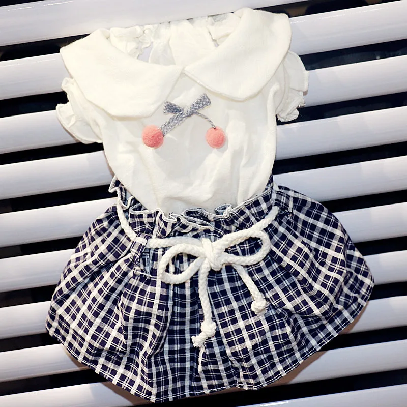 

Summer Dog Dress Cute Girl Dog Clothes Princess Skirt Yorkshire Terrier Clothes Poodle Bichon Pet Clothing Doggy Puppy Costume