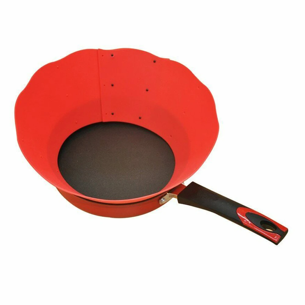 

Fryguard Splatter Guard Non-stick Adjustable Silicone Splash-proof Kitchen Accessories PAK55