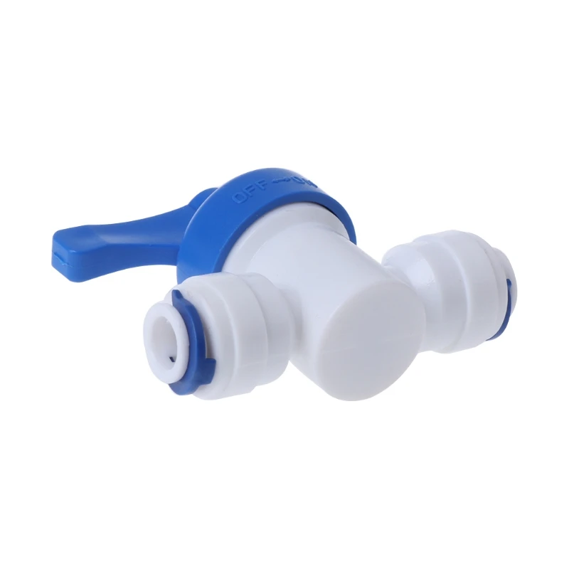 

1/4'' Inline New Ball Valve Quick Connect Shut off For RO Water Reverse Osmosis Mar28