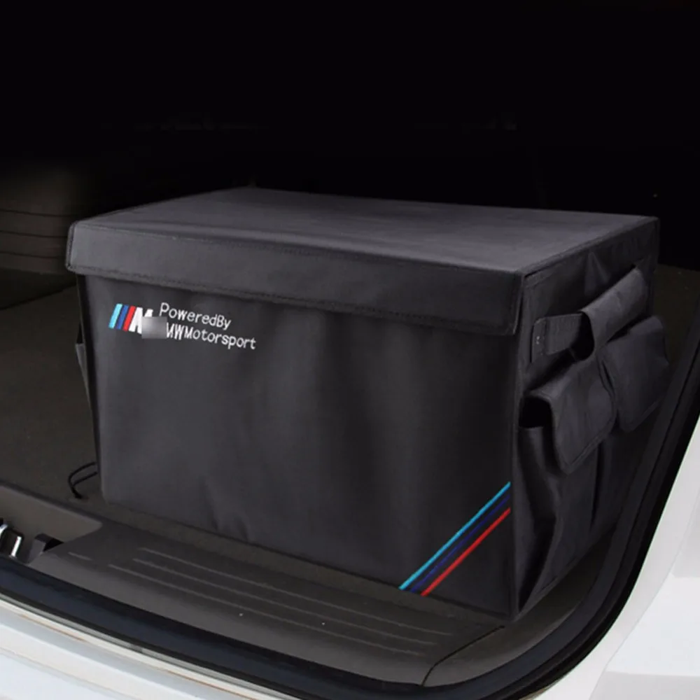 Heavy duty oxford Stowing Tidying Interior Holders Car Foldable Trunk Organizer Storage Bags 50 KG load