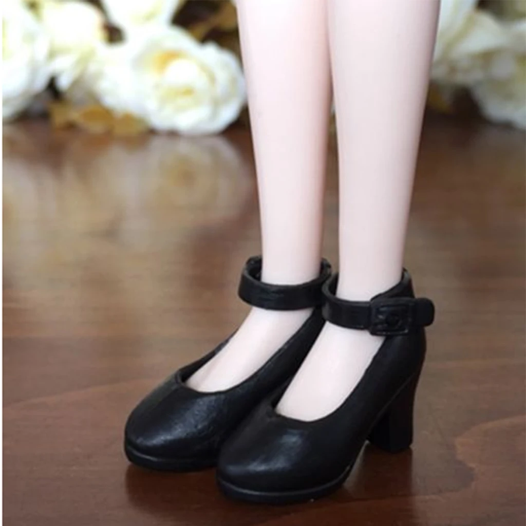 4Pairs 1/6 High Heel Shoes For Dolls For Licca Momoko Doll Shoes Fashion  Plastic Shoes For Girls Dolls White Red Shoes