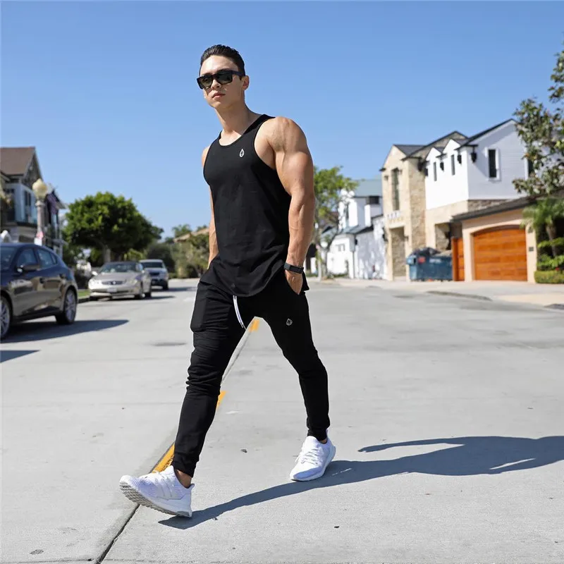 Hip hop pants are more quality than casual jogger pants for men and are available in black, white and gray for men