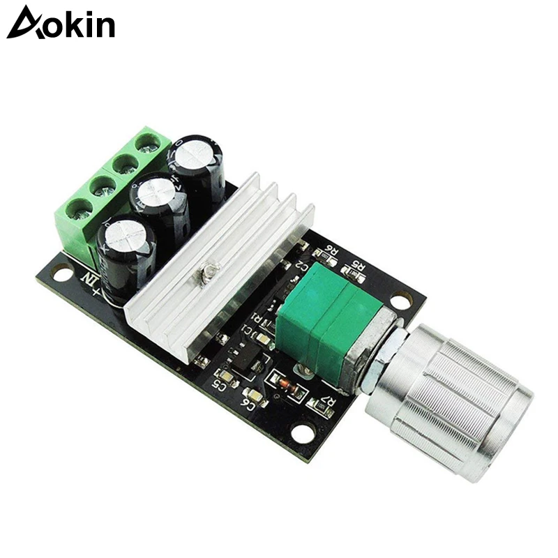 

DC Motor Speed Controller 6V 12V 24V 3A PWM Variable Speed Regulator Switch// PWM DC 6V/12V/24V/28V 3A Motor Speed Controller