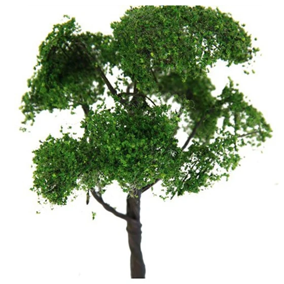 Горячая продажа 1x4 72 дюймов декоративный пейзаж модель Elm дерево|landscape models|model