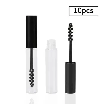 

Cosmetic 10Pcs Professional 10ml Empty Mascara Bottle Plastic Eyelashes Growth Oil Tube Container Bottles DIY Makeup Tool Kit