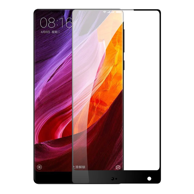 2.5D 9H закаленное стекло премиум класса для Xiaomi MI Mix 2S полное покрытие Защитная