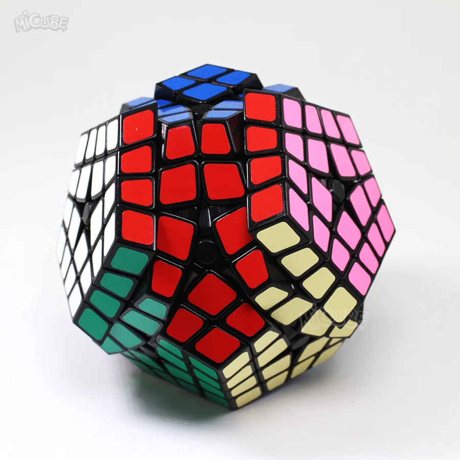 Shengshou 4x4 Megaminxed Cube 4x4x4 Master Kilominx черный скоростной куб Cubo Magico образовательная игрушечная головоломка кубики