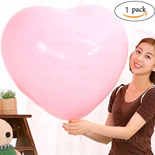 36 дюймов Большой латексный воздушный шар в форме сердца для украшения свадьбы надувные шары День рождения Любовь Свадьба любовник балон
