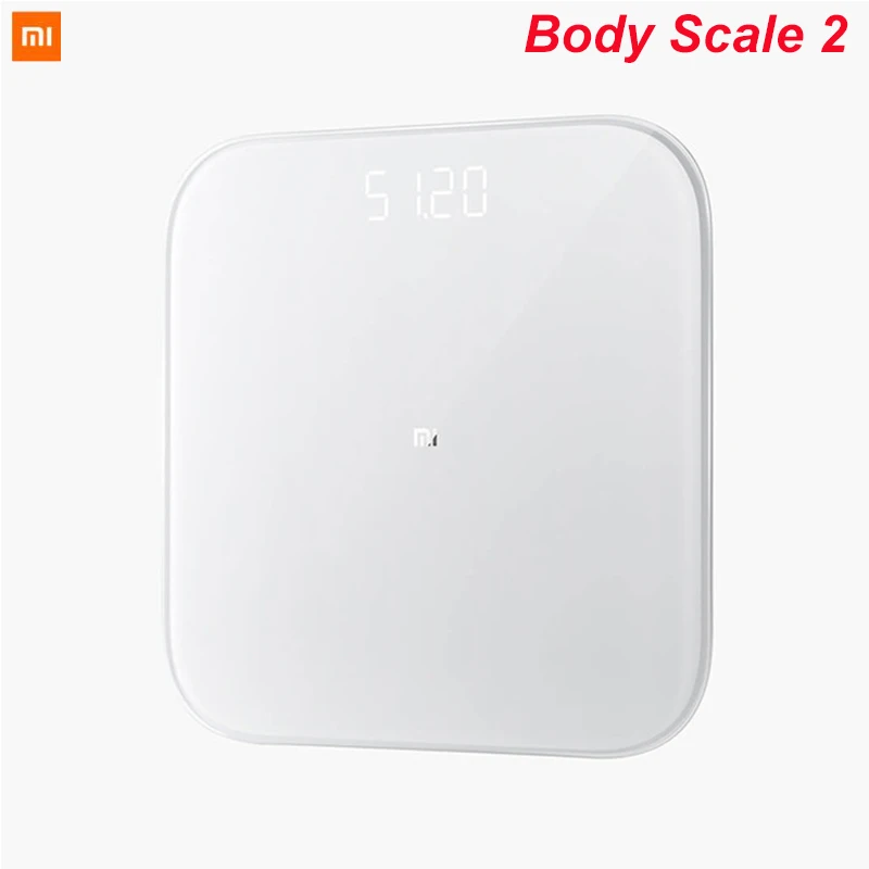 Новейшие оригинальные Xiaomi умные весы 2 весы для здоровья Bluetooth 5,0 цифровые весы Поддержка Android 4,3 iOS 9 приложение Mifit