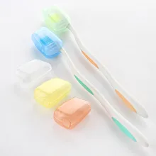 Защитный чехол 5 шт. пластиковый футляр для зубной щетки крышка многоцветная дорожная походная переносная наконечник для щетки переносная крышка чистая