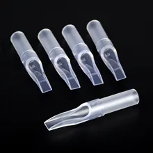 Для выведения токсинов, 40 шт Наконечник иглы для татуажа одноразовая шапочка насадки Пластик трубка прозрачная Стерилизованные с круглым горлышком, составленных из предметов разных размеров 5F 7F 9F 11F