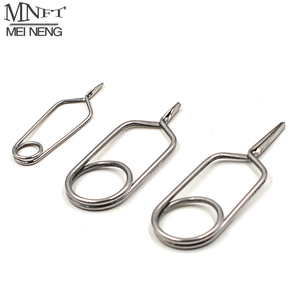 

MNFT L/M/S Nymph Flies Accessories English Style Tip Stainless Steel Hackle Pliers/Feather Clips Rapping Hackle Tools