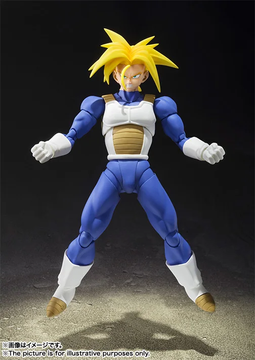 

15cm Anime Dragon Ball Z SHF Figuarts Super Saiyan Trunk Joint Movable PVC Action Figure Collection Model Kids Toy Doll
