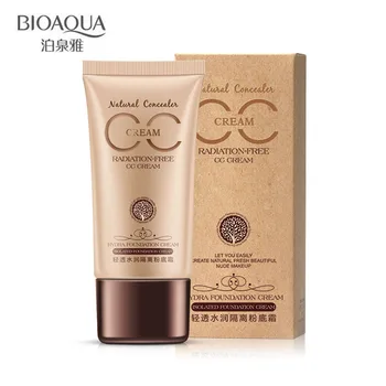 

BIOAQUA Face Moisturizer Oil-control Makeup Liquid Foundation Segregation Frost Performance CC Cream Concealer Foundation Cream