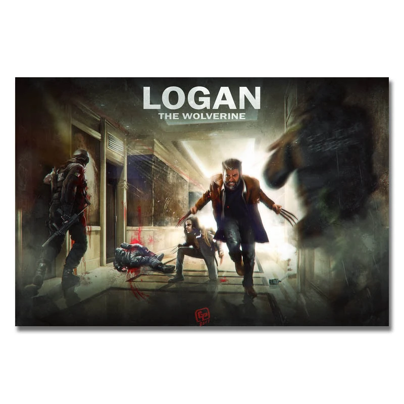 17 Logan Wolverine 3 X Men Hot Movie Silk Poster Or Canvas 13x 32x48 Inch Pictures Home Decoration Great Gift Silk Poster Canvas Canvasmovie Poster Aliexpress